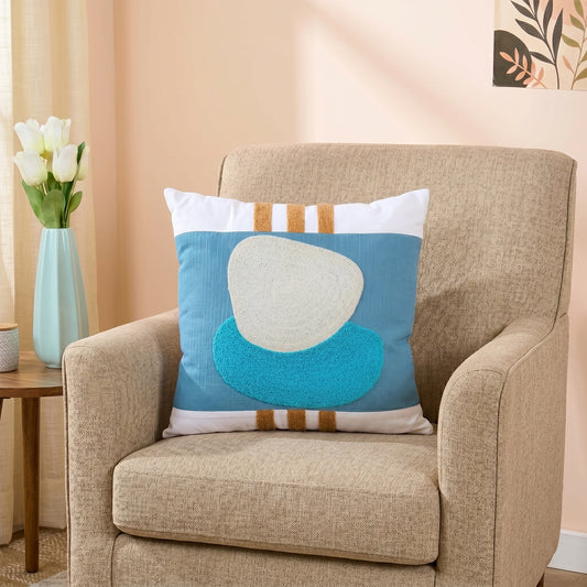 Cushion Cover Rock Blue