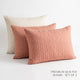 Cotton Pebble Quilted Shams