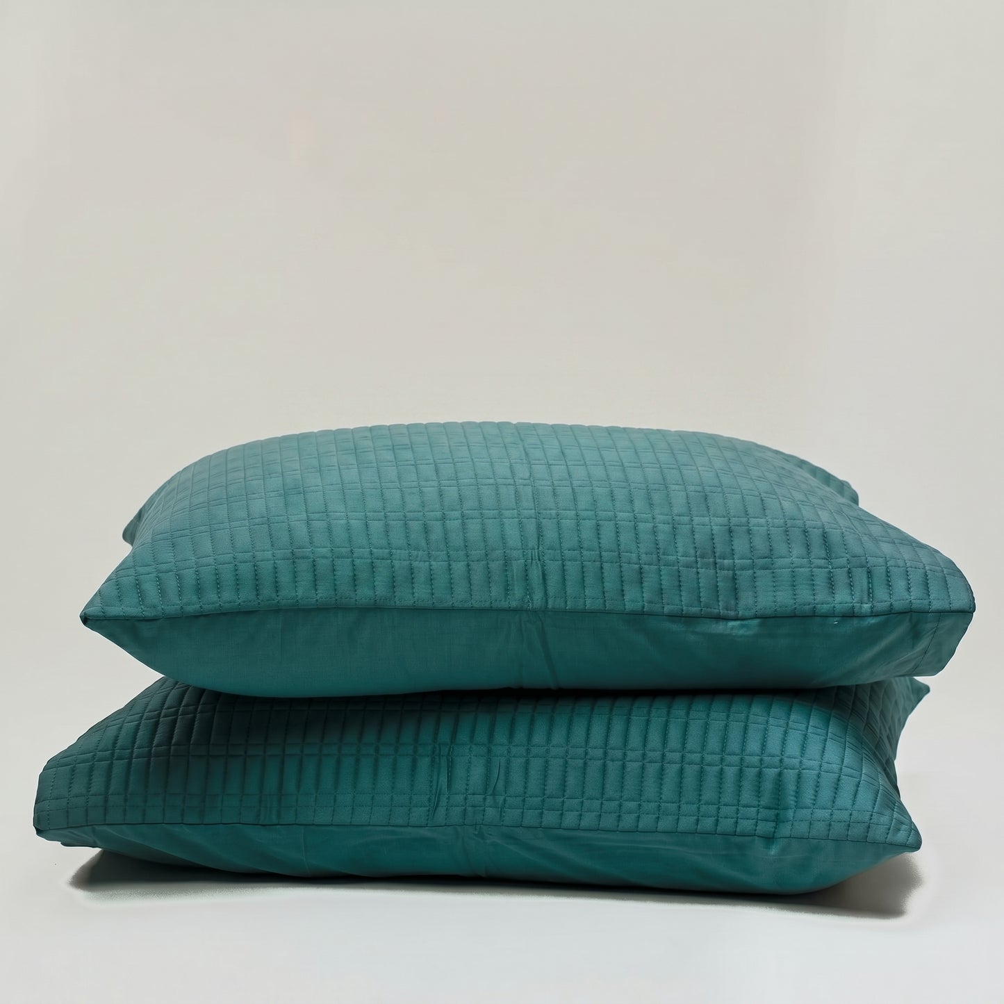 Cotton Brick Quilted Shams