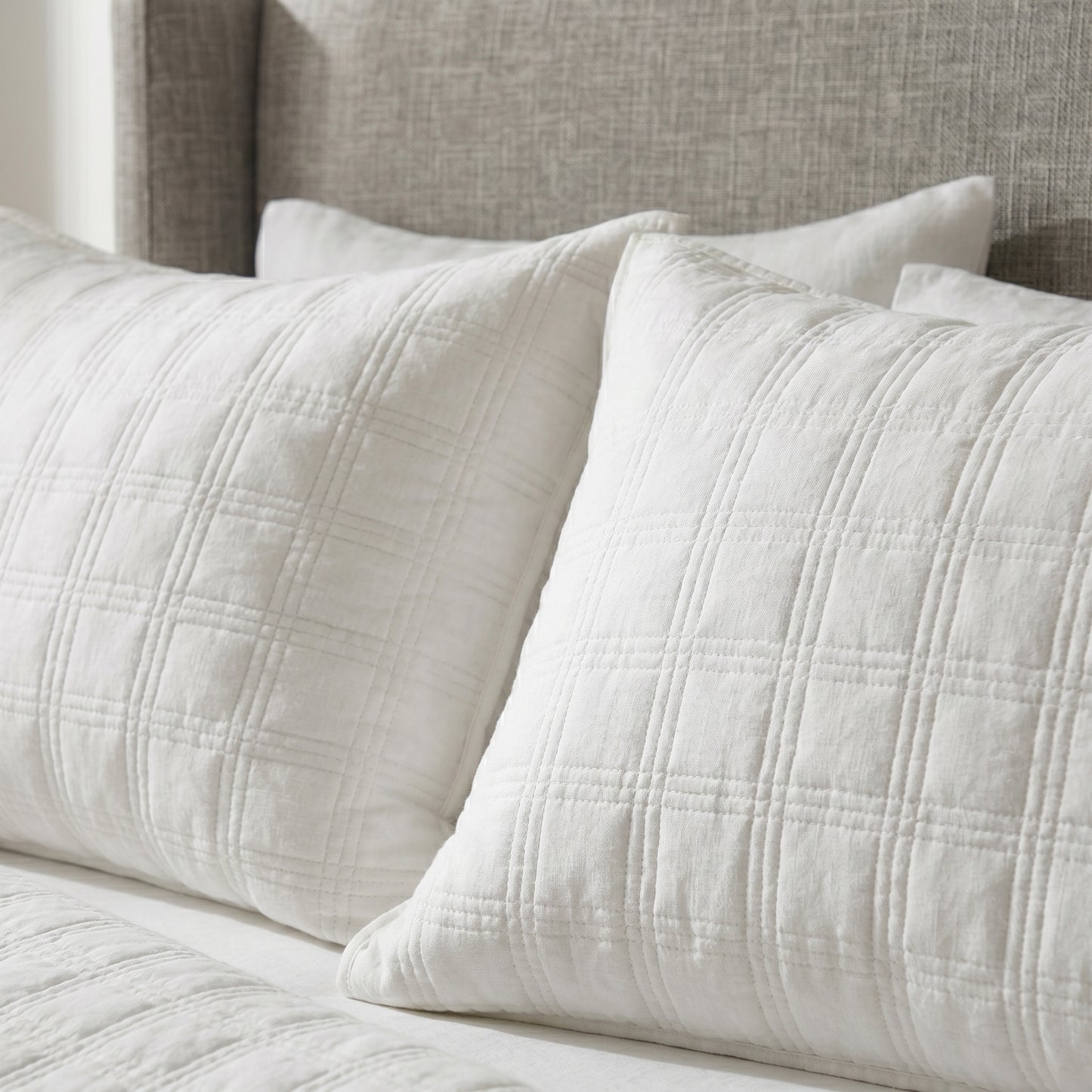 Cotton Heritage Cubic Quilted Shams