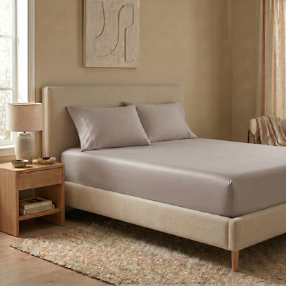 Organic Sateen Fitted Sheet set