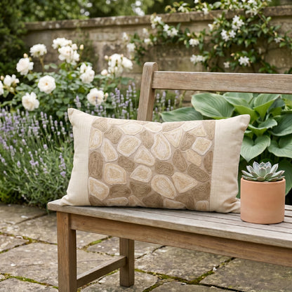 Textural Pebble Cushion