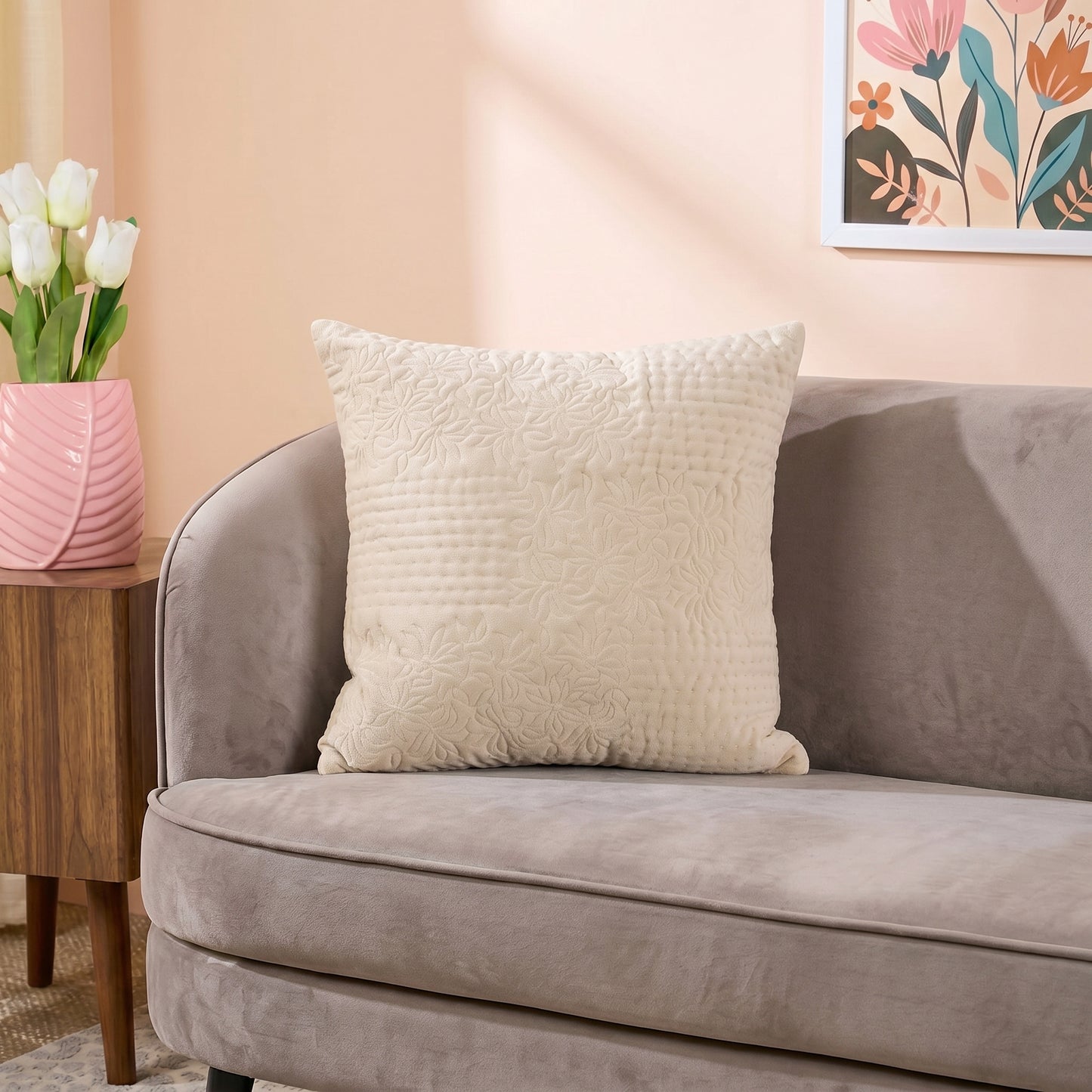 Cottage Cream Cushion