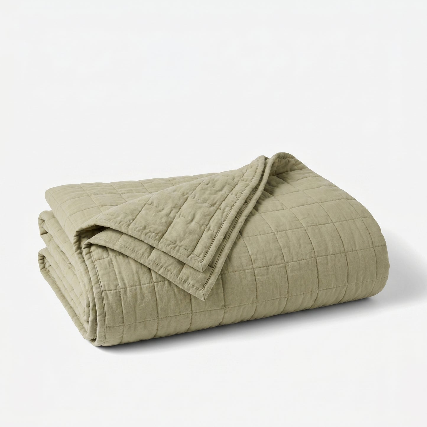 European Linen Grid Quilt