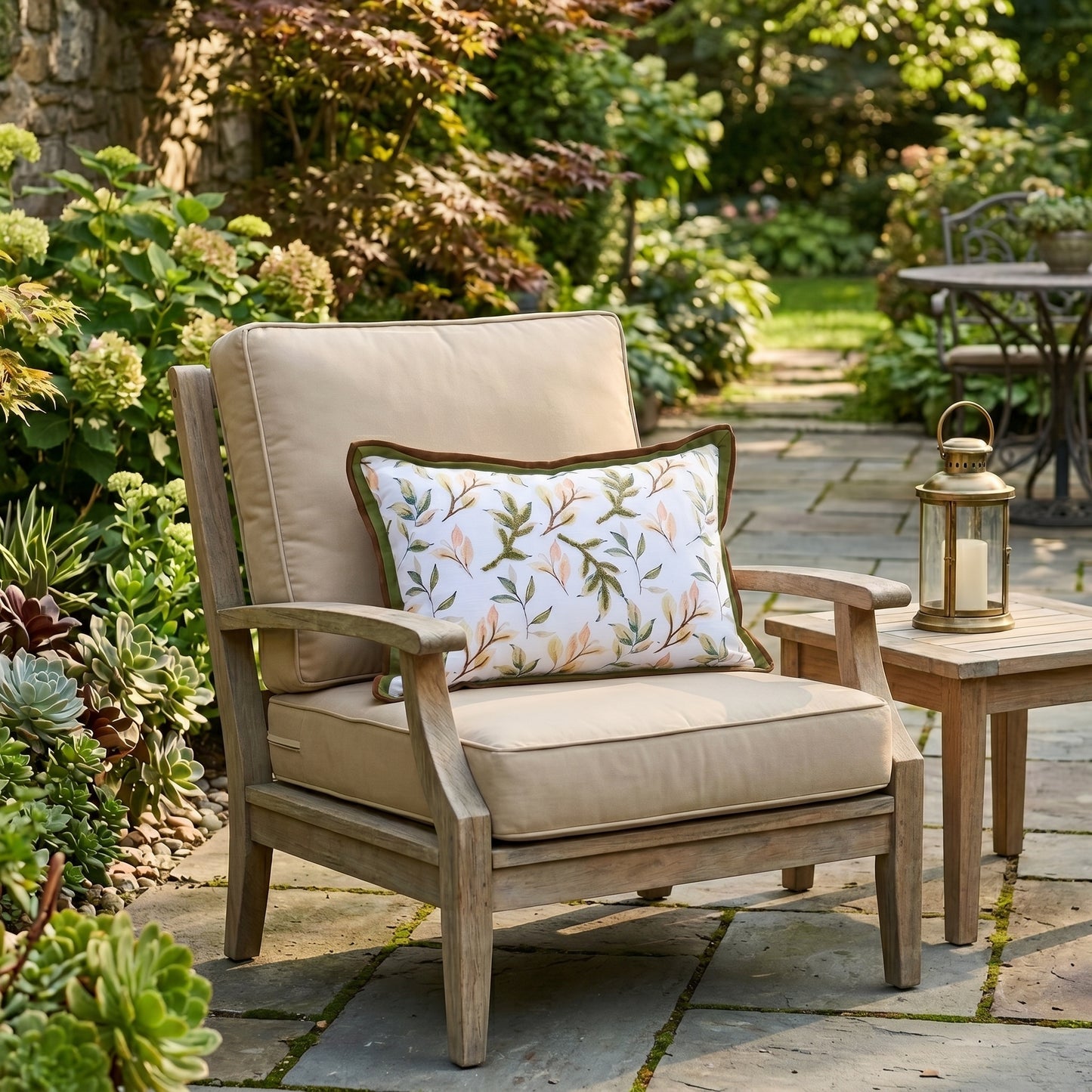 Cushion Cover Leafy Shades