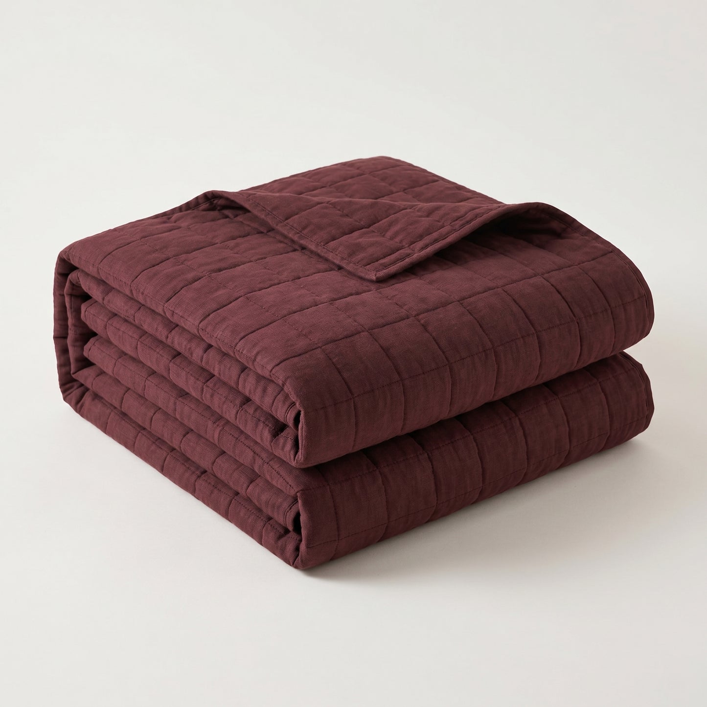 European Linen Grid Quilt