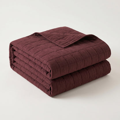 European Linen Grid Quilt