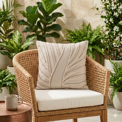 Tropical Leaf Cushion