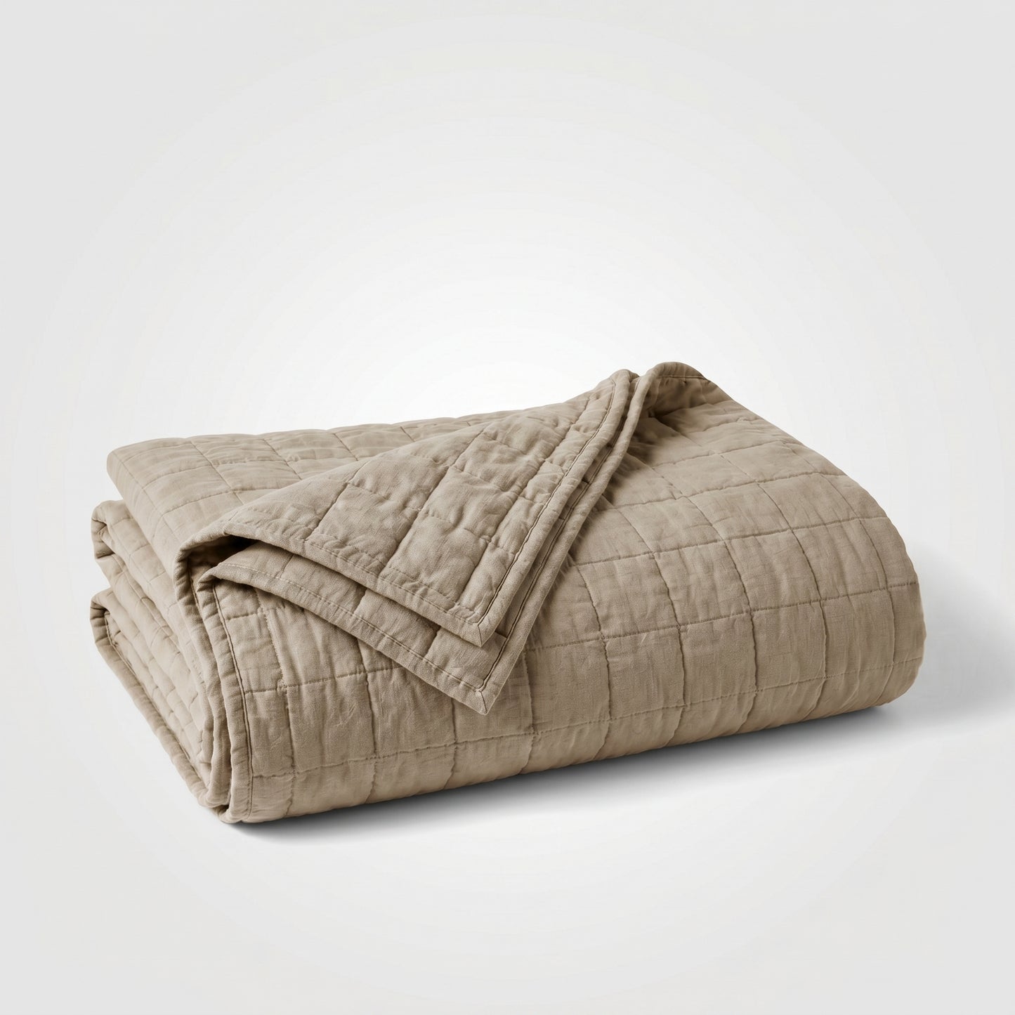 European Linen Grid Quilt