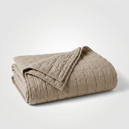 European Linen Grid Quilt
