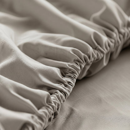 Organic Sateen Fitted Sheet