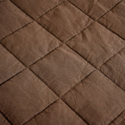 European Linen Grid Quilt