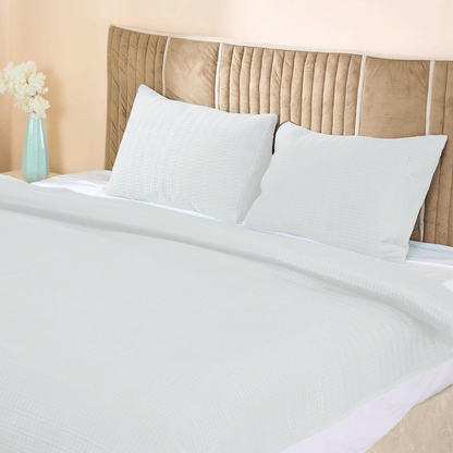 Cotton Brick Quilted Shams