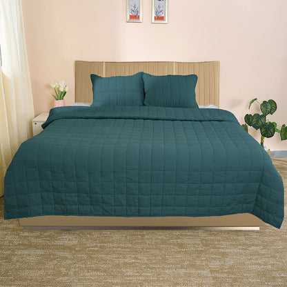 European Linen Grid Quilt