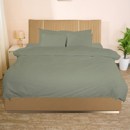Organic Percale Duvet Cover Set