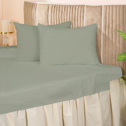 Organic Percale Flat Sheet set