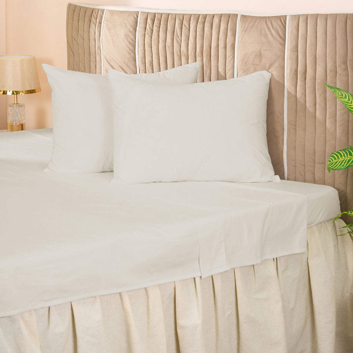 Organic Percale Flat Sheet set