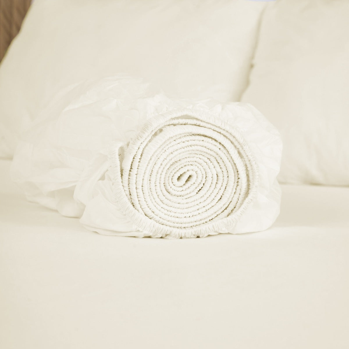 Organic Percale Fitted Sheet set