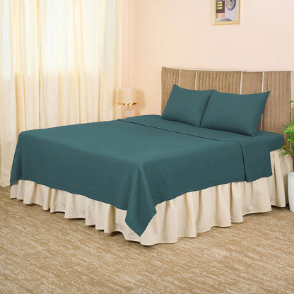 European Linen Flat Sheet set