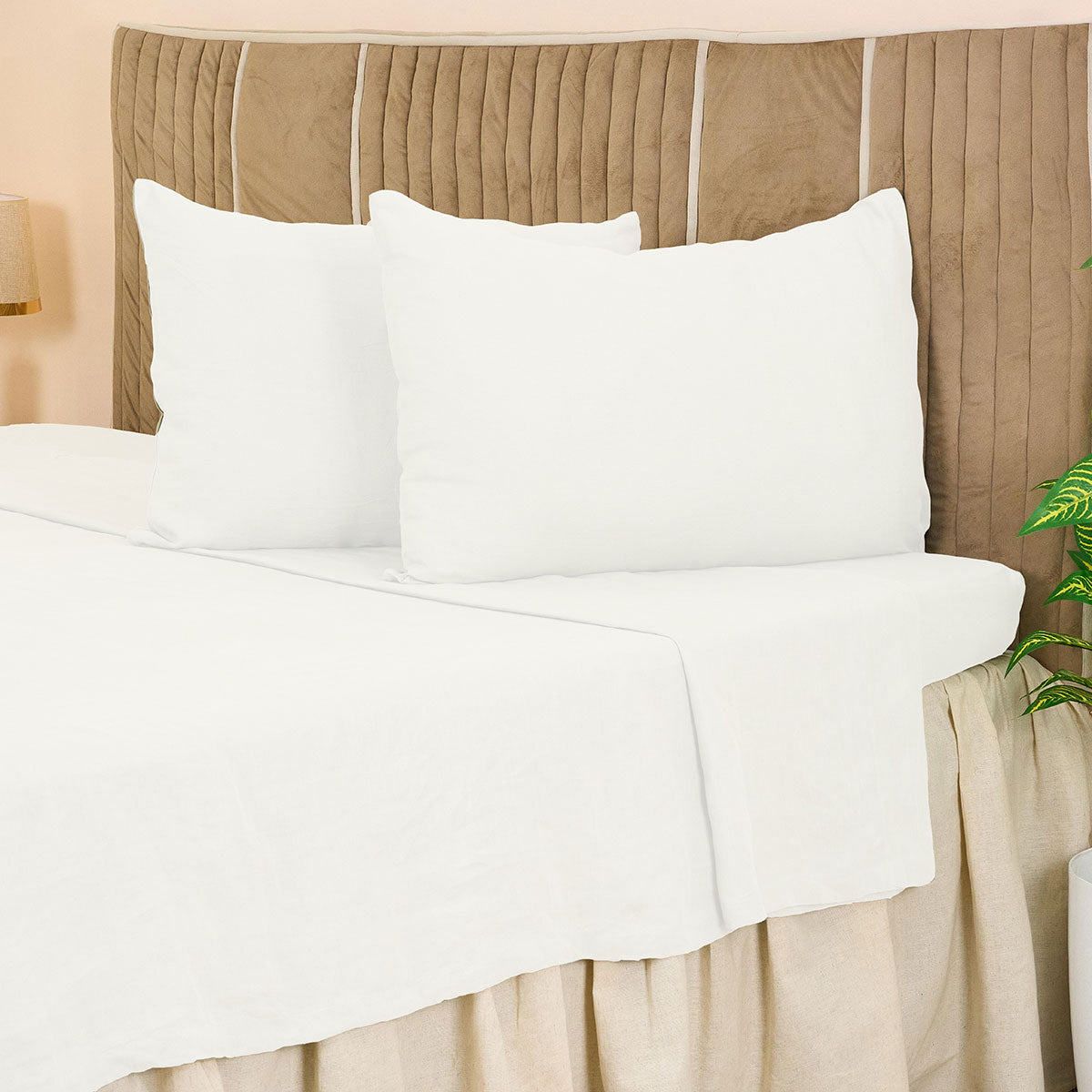 European Linen Flat Sheet set