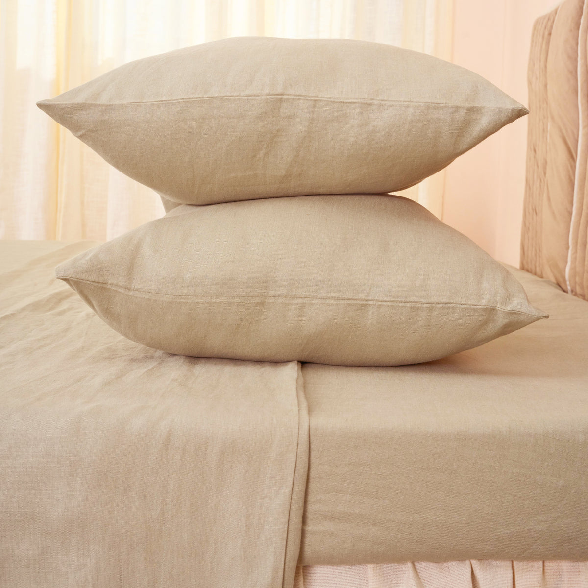 European Linen Fitted sheet set