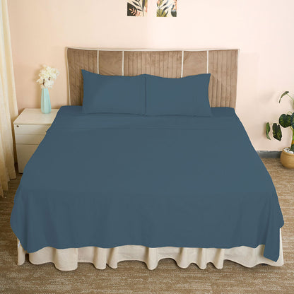 Organic Sateen Flat Sheet set