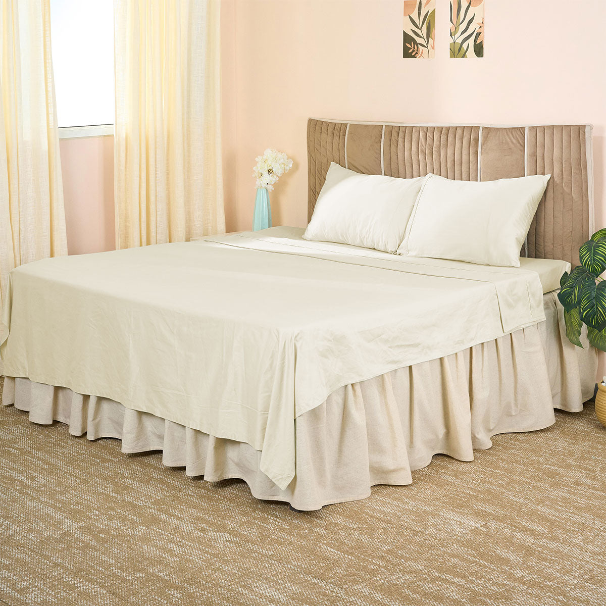 Organic Sateen Flat Sheet set