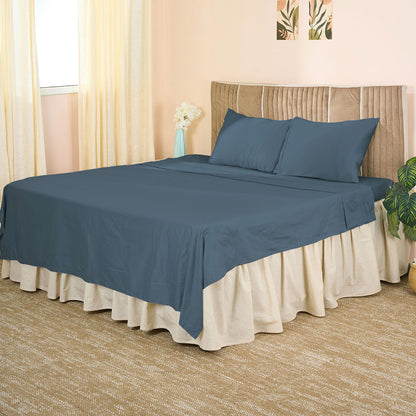 Organic Sateen Flat Sheet set