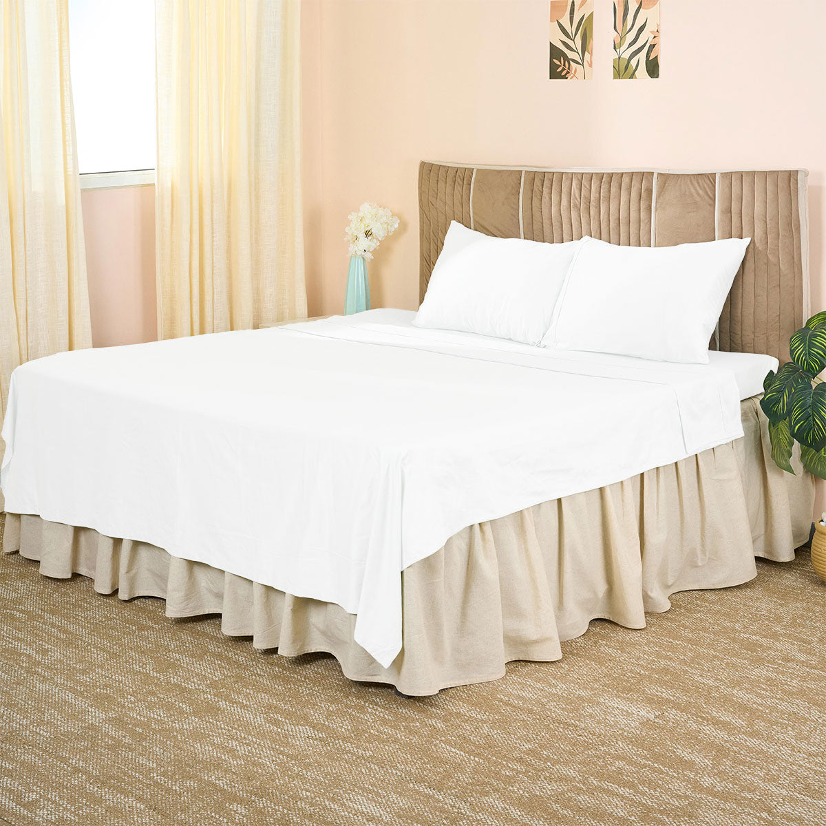 Organic Sateen Flat Sheet set