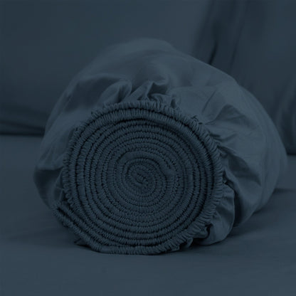 Organic Sateen Fitted Sheet