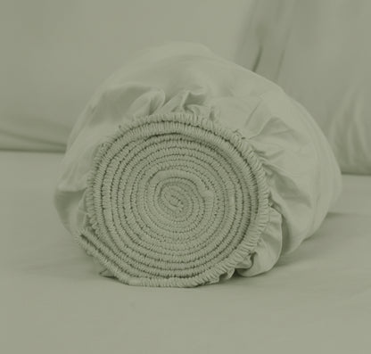 Organic Sateen Fitted Sheet