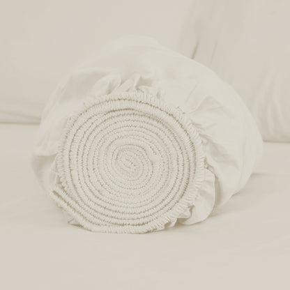 Organic Sateen Fitted Sheet