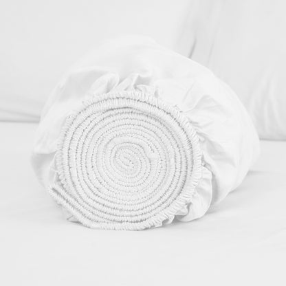 Organic Sateen Fitted Sheet