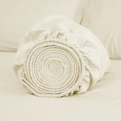 Organic Sateen Fitted Sheet set