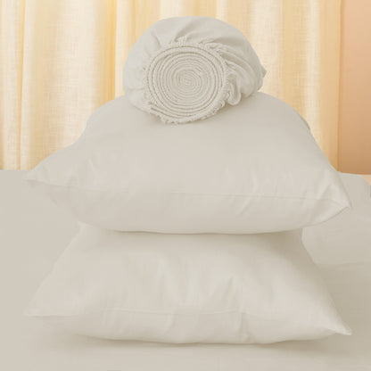 Organic Sateen Fitted Sheet set