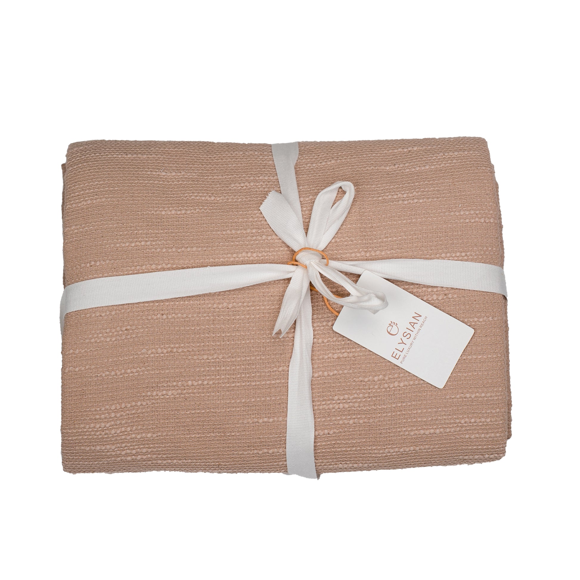 Heavy slub cotton curtain, full panel, Beige