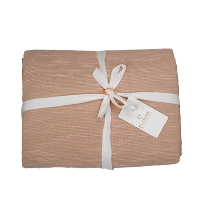 Heavy slub cotton curtain, full panel, Beige