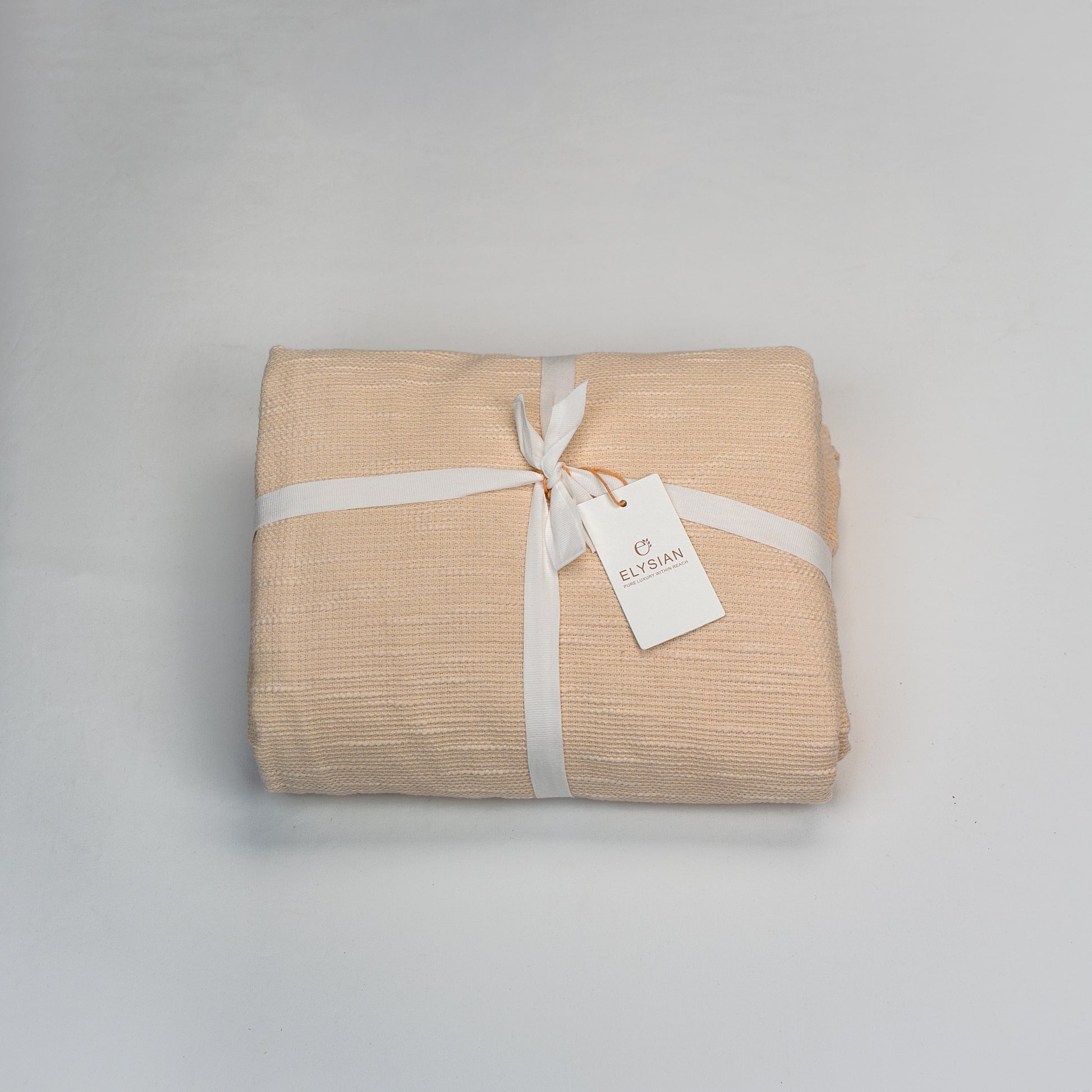 Heavy slub cotton curtain, full panel, Ivory
