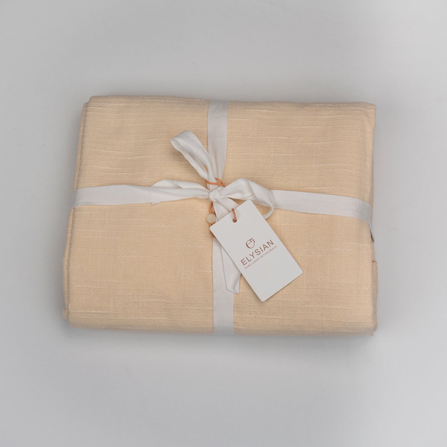 Pure Cotton Slub Curtain Dark Grey