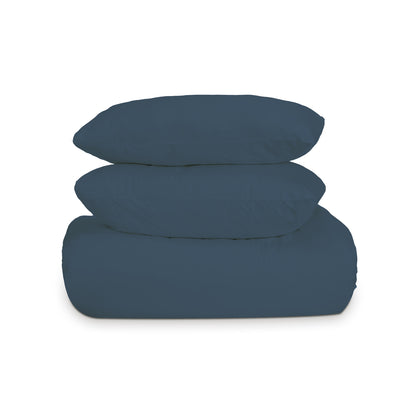 Organic Percale Duvet Cover Set