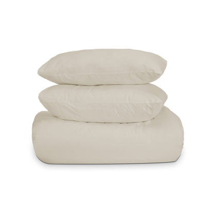 Organic Percale Duvet Cover Set