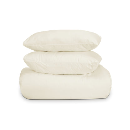 Organic Percale Duvet Cover Set
