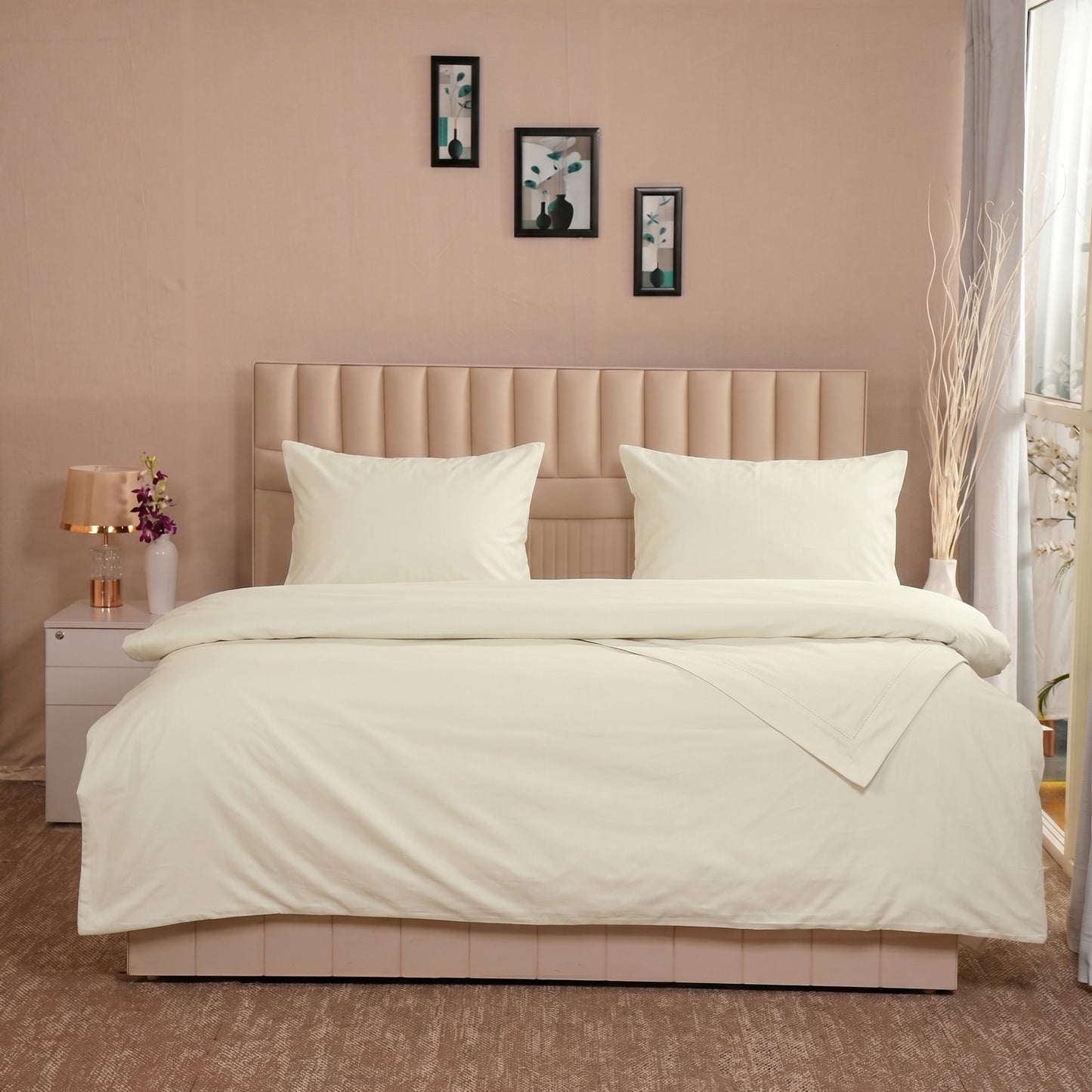 Organic Percale Duvet Cover Set