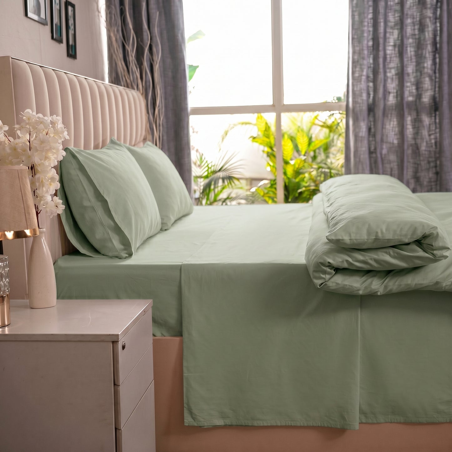 Organic Percale Bedding Bundle