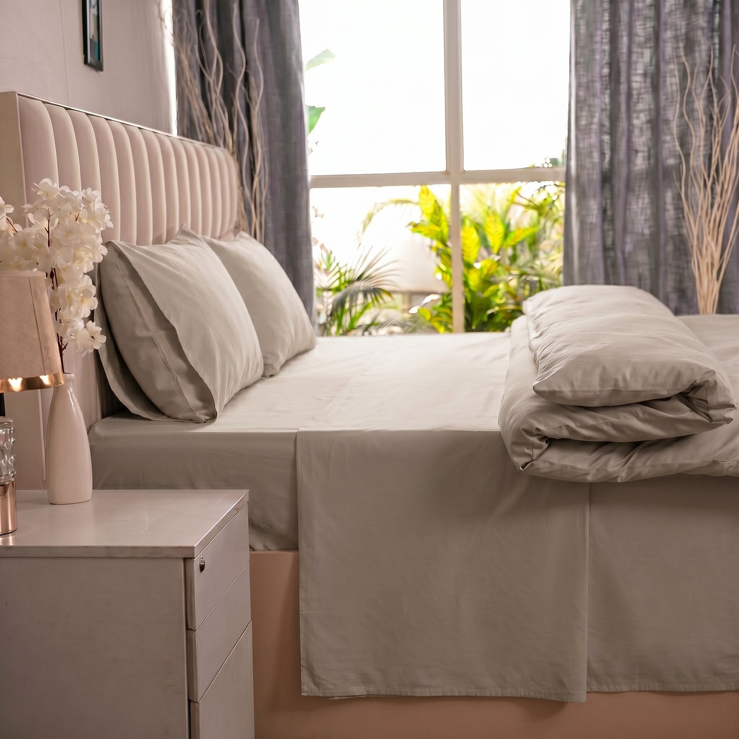 Organic Percale Bedding Bundle