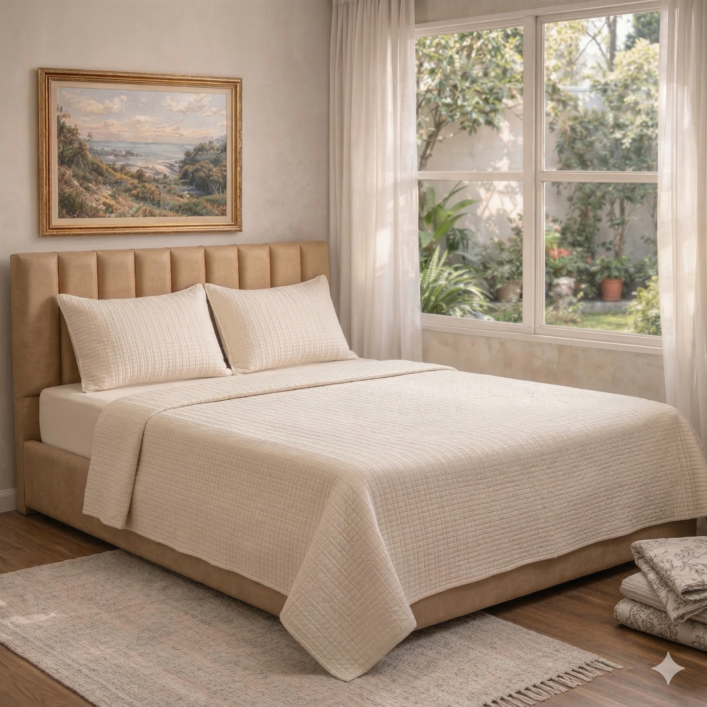 Cotton Brick Quilt set