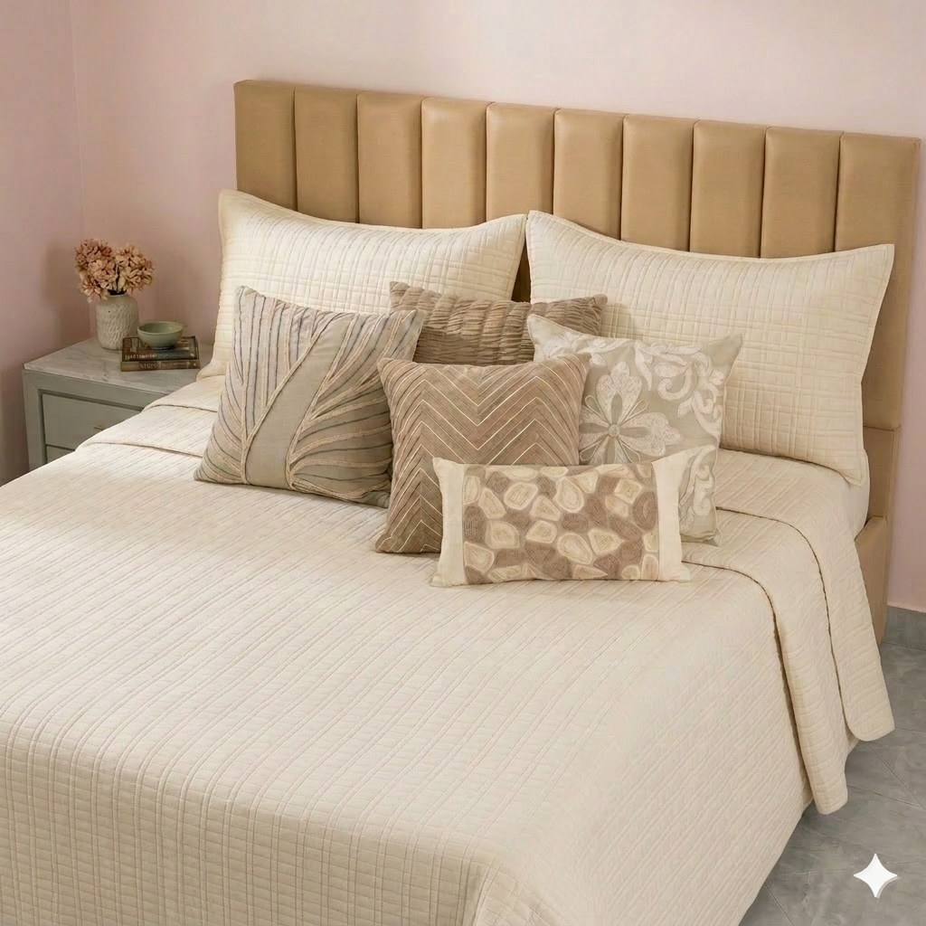 Cotton Brick Quilt set