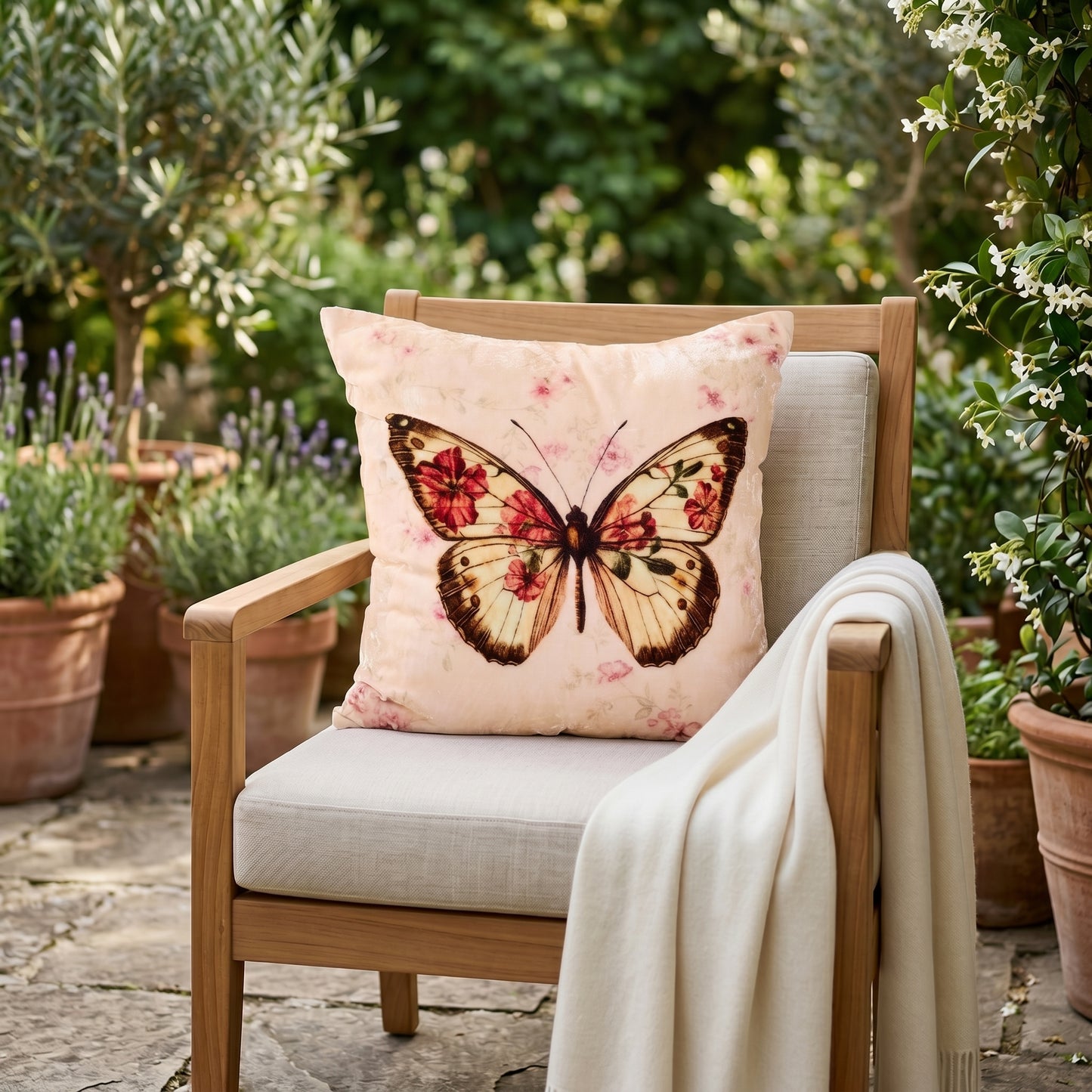 Cushion Cover Butterfly
