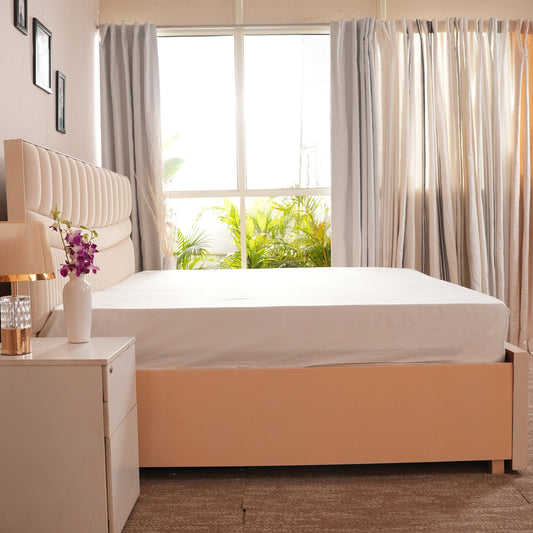 Organic Percale Fitted Sheet set