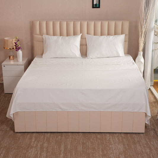 Organic Percale Flat Sheet set